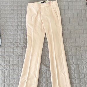 Banana Republic Logan Petite Pale Pink Trousers, 00P